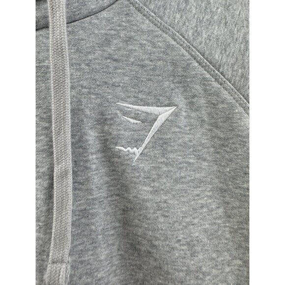 Gymshark Mens  Pull Over Hoodie Gray Size  Medium - Picture 5 of 10